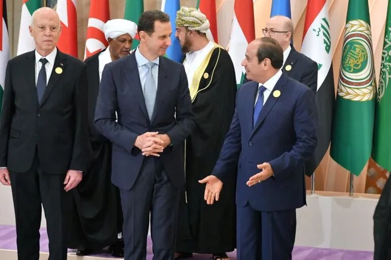 الجامعة العربية رحبت بأذرع مفتوحة بعودة نظام الأسد ومشاركته في اجتماعاتها 